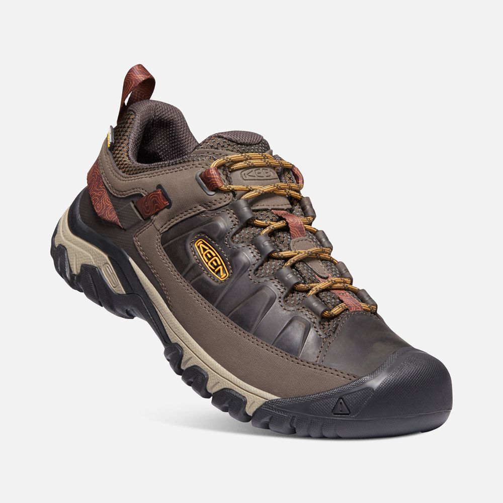 Pantofi Keen Romania Barbati Maro/Portocalii Targhee Iii Waterproof 2057-CGDQY